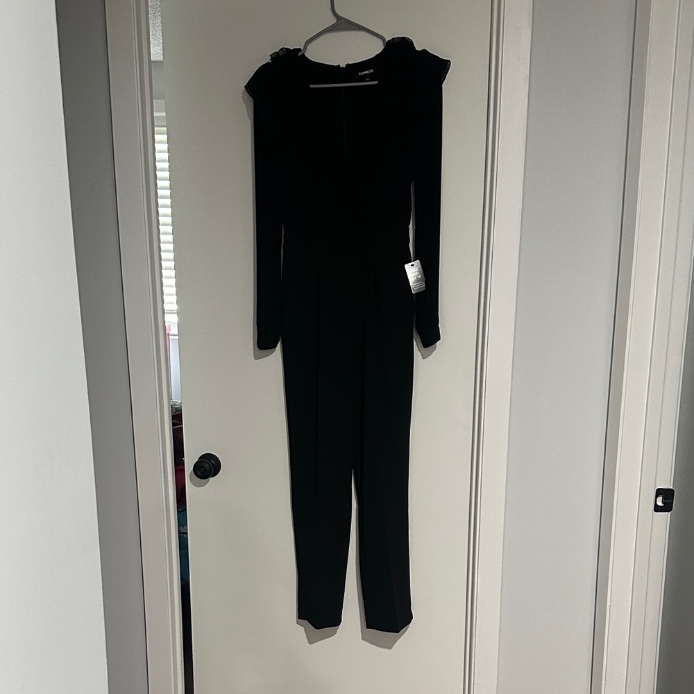 Express Elegant Black Jumpsuit